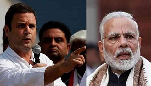 Let us debate one-on-one on Rafale, Rahul tells Modi