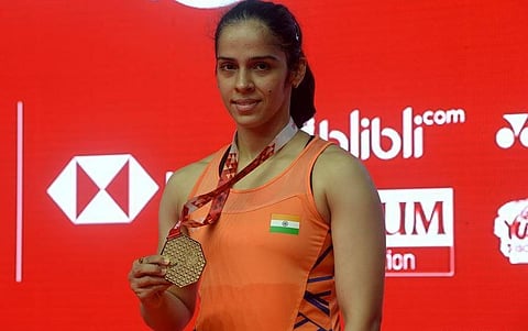 Indian shuttler Saina Nehwal Crowned Champion