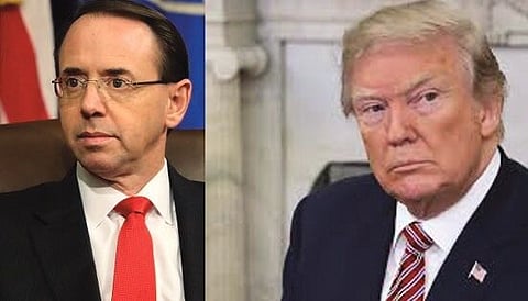 Trump sees Deputy AG plot against him
