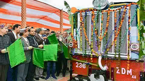 High speed train for Pathankot, Jogindernagar track