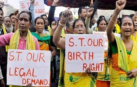 All Assam Koch Rajbongshi Sanmilani (AAKRS) on Agitation Mode