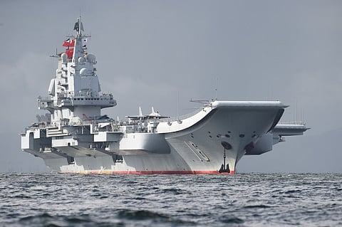 Chinese nuke-powered plane carriers to flex against US Navy