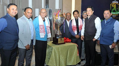 Assam Cricket Association Unveil Premier Club Championship Trophy