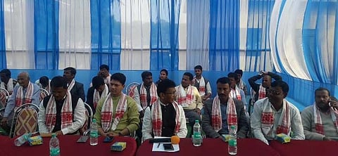 Newly-elected panchayat members felicitated in Gossaigaon