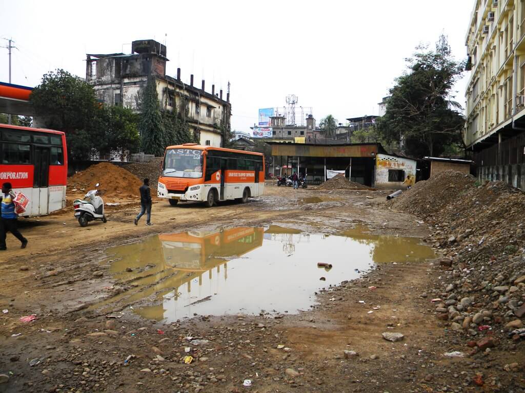 Flag station conversion into commercial complex opposed