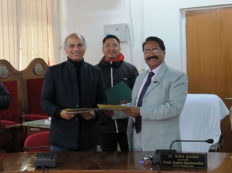 Rajiv Gandhi University signs MoU with School of Planning and Architecture