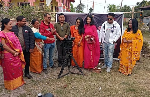 Shooting for Bodo film Gwthar begins at Serfanguri