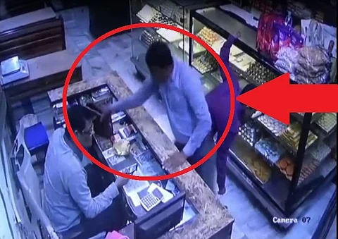 Watch CCTV Footage: Miscreants loot sweet shop in Karimganj Town