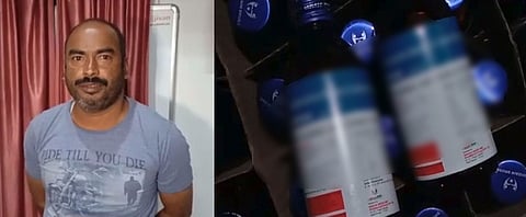 Two cartons of Cefrex Cough Syrup recovered in Nagaon, One Arrested