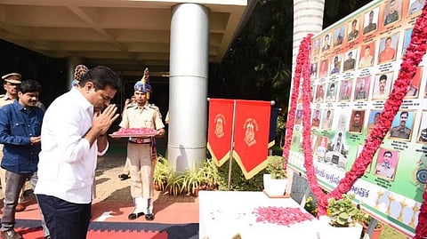 KTR pays tributes to Pulwama martyrs