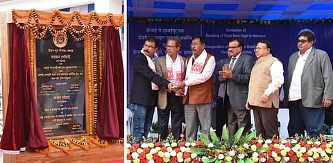 Railway Minister Rajen Gohain Inaugurates Passenger Amenities