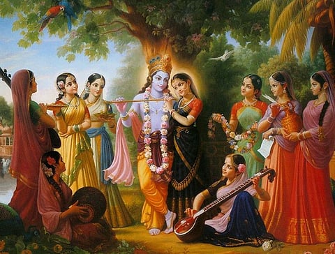 Preparation on for Sri Sri Krishna Raaxlila Mahotsav in Demow