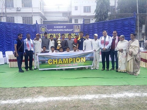 South Point School Clinch Title of The 1st Royal Cup U-16 Inter-School Tournament