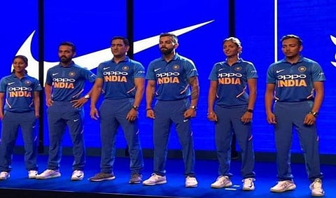 Board of Control for Cricket in India Unveils World Cup Jersey