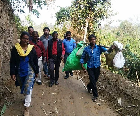 Cachar DC visits Bhuvan Hills on the festival of Maha Shiva Ratri