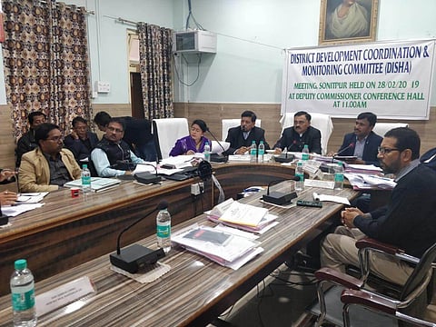 Implementation of centrally-sponsored schemes in Sonitpur reviewed in Deputy Commissioner’s office