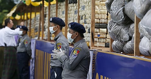 Myanmar Authorities Seized Narcotic Drugs In Tanintharyi Region