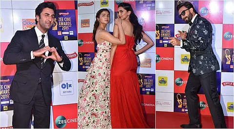 Ranveer Singh, Alia Bhatt Win Zee Cine Awards