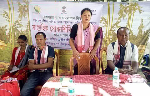 Step towards woman empowerment- weekly women’s market inauguration