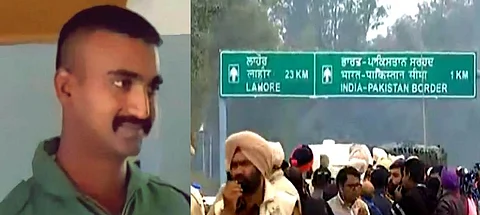 Wing Commander Abhinandan Reaches Wagah Border