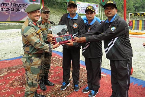 Joint Indo-Bangladesh White Water Rafting Expedition in Arunachal Culminates