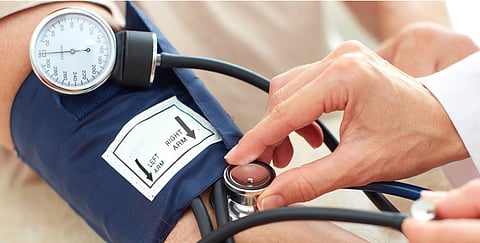 Free health check-up camp held by by Haji Abdul Majid Memorial Hospital and Research Centre