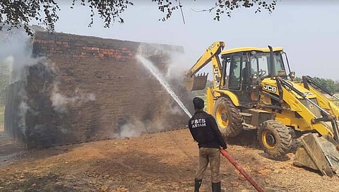 Illegal brick kilns evicted under Boko Police Station