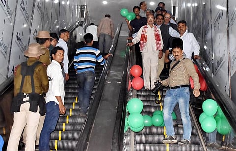 Guwahati Railway Station Gets Two More Escalators