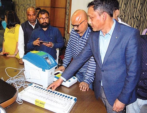 Double verification during Lok Sabha poll counting