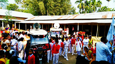 Preparations on for silver jubilee celebration of Sankardev Shishu Niketan, Goreswar