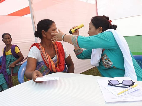 Mega health camp in remote village of Kokrajhar organized