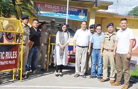 Traffic congestions and other issues in Arunachal district discussed by West Siang Deputy Commissioner Swetika Sachan