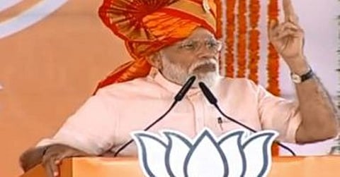 SP-BSP Grabs Each Other’s Collars, Aware Of Their Defeat: Narendra Modi