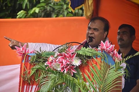 Dr. Himanta Biswa Sarma Campaigns For Dilip Saikia In Kalaigaon