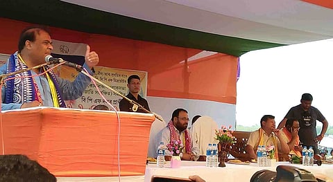 Himanta Biswa Sarma slams Kokrajhar MP Naba Sarania