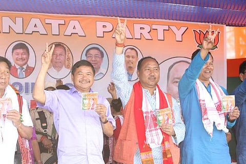 Development of all tribes & races is BJP's agenda: Horen Sing Bey