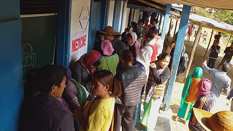 ‘Mega Health Camp’ organized by East Siang Health Department gets underway