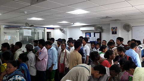 Lack of adequate staff, proper facilities irk consumers of Tangla Central Bank of India