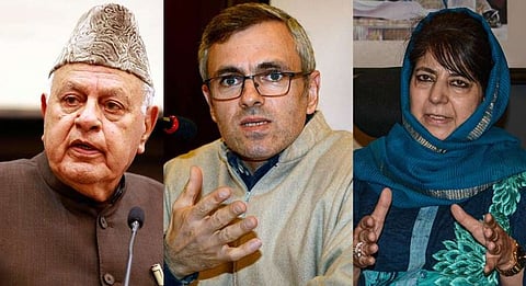 Plea against Mehbooba Mufti, Farooq Abdullah, Omar Abdullah contesting Lok Sabha polls
