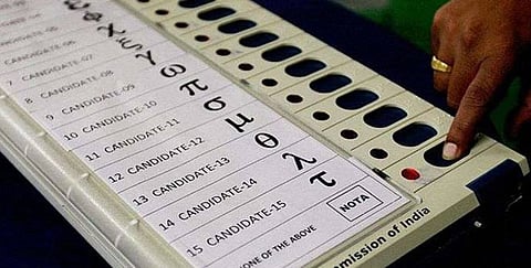 Does NOTA lead to systematic change in polling?
