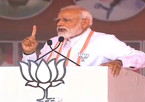 BJP takes bold steps to counter terror attacks: Narendra Modi