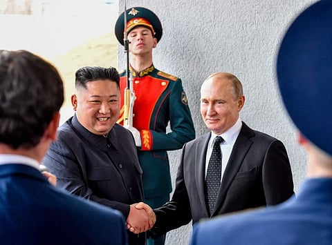 North Korean leader Kim, Vladimir Putin Better Ties