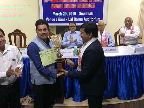 OIL DGM Tridiv Hazarika wins Guwahati Management Association Managers Competition