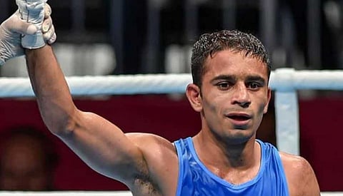 Amit Panghal Leads Six Indians Into Finals of Asian Boxing Meet