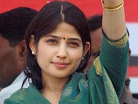 Dimple Yadav files papers for Kannauj Lok Sabha seat