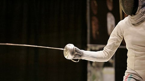 Cachar district win best team award in State Fencing Championship