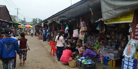 Myanmar closes International market Namphalong