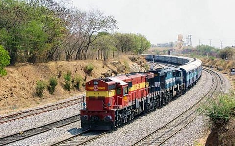 CEO Mukesh Sahu Flags off Kamakhya-Gandhidham Express