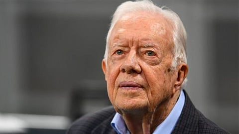 Jimmy Carter chastises Trump: ‘US most warlike nation in history’
