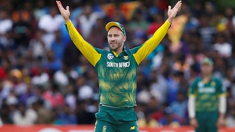 South Africa Captain Faf du Plessis Predicts India-England Final